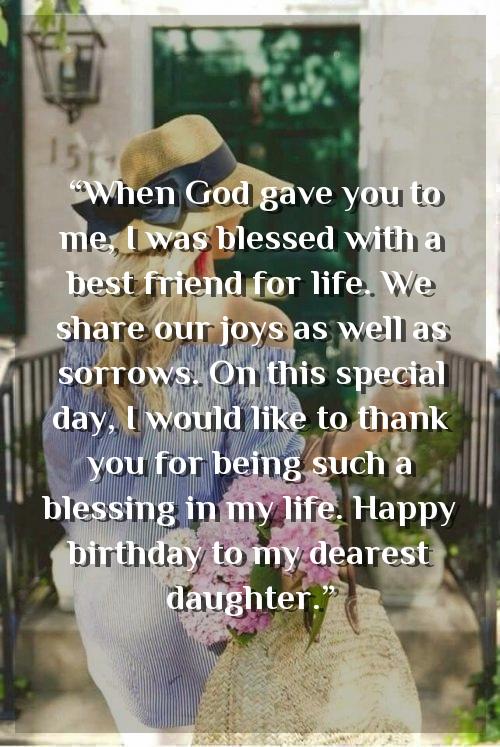 caption for daughter birthday